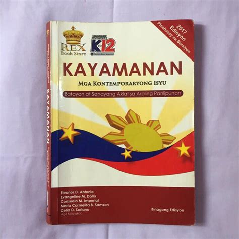 Kayamanan mga kontemporaryong isyu answer key aralin 4